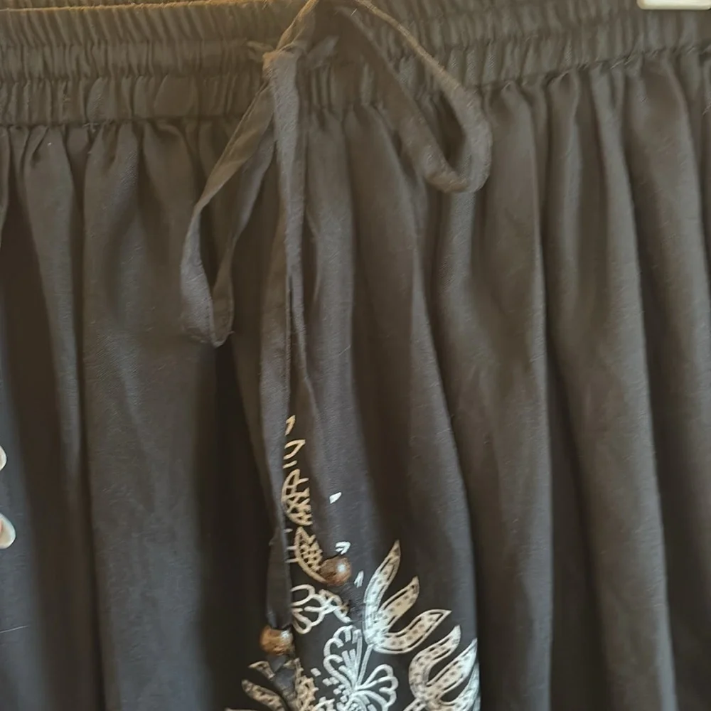 Gypsie Blu Boho A-line Midi Skirt/ size small/ New without tags.